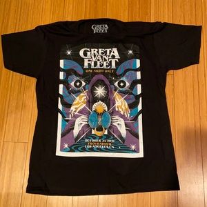 Greta Van Fleet t shirt - one night only at the Troubadour in LA